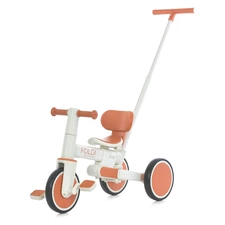 Велосипед с родительской ручкой ME 1202 Foldi Cinnamon Beige 3 в 1, El Camino, бежевый